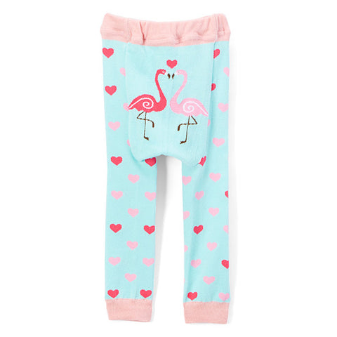 DOODLE PANTS Flamingo Leggings<BR/>紅鶴緊身褲