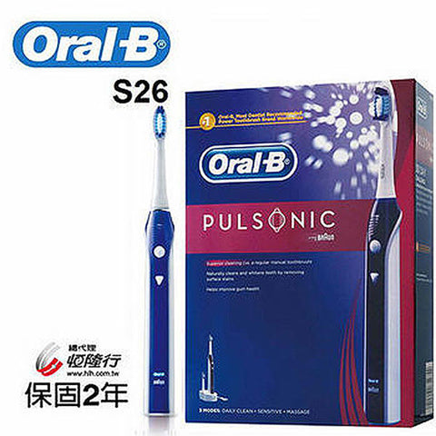德國百靈 Oral-B </BR> 音波極淨電動牙刷 (深藍) S26