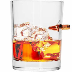 LUCKY SHOT<br/>308 子彈手工玻璃 Whisky 杯