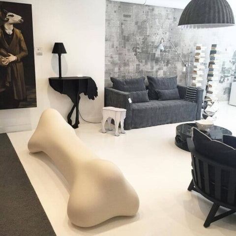 QEEBOO<br/>骨頭造型長凳 (共2色)