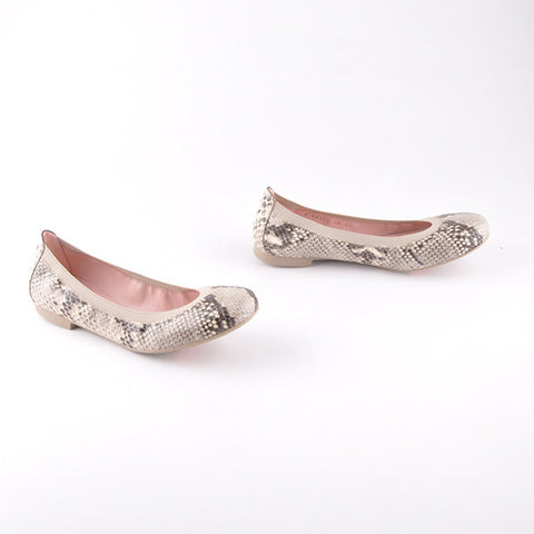 PRETTY BALLERINAS<BR/>Shirley 系列 蛇紋平底鞋 - Shark Tank Taiwan 