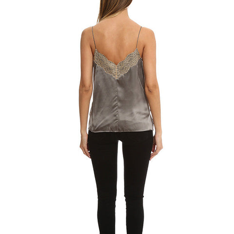 RAG & BONE Izabella Top<BR/>緞面蕾絲背心 (共2色)