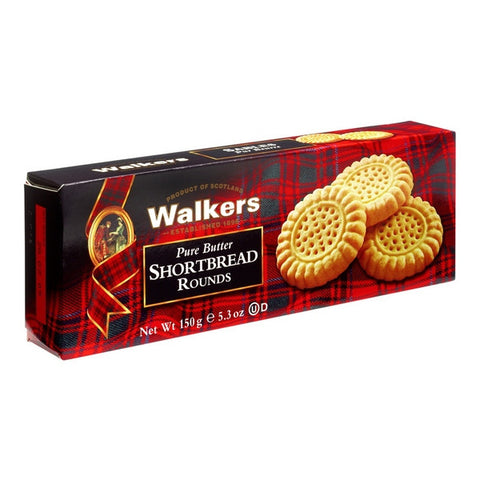 WALKERS Pure Butter - Shortbread Rounds<br/>蘇格蘭皇家奶油系列 - 圓形奶油餅乾 (6入/組) - Shark Tank Taiwan 
