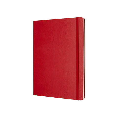 MOLESKINE<br/>經典紅色硬殼筆記本 (XL型) - 方格