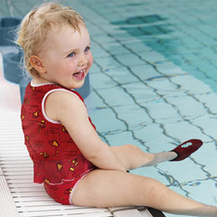 IMSEVIMSE<br/>紅色小魚游泳上衣