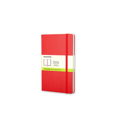 MOLESKINE<br/>經典紅色硬殼筆記本 (L型) - 空白