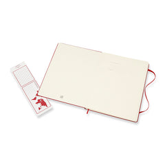 MOLESKINE<br/>經典紅色硬殼筆記本 (XL型) - 方格