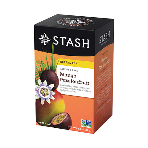 STASH TEA Herbal Tea - Mango Passionfruit<br/>無咖啡因草本芒果百香果茶 (6盒/組)