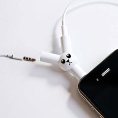 SUCK UK Jack Rabbit Headphone Splitter<BR/>傑克兔耳機分享器