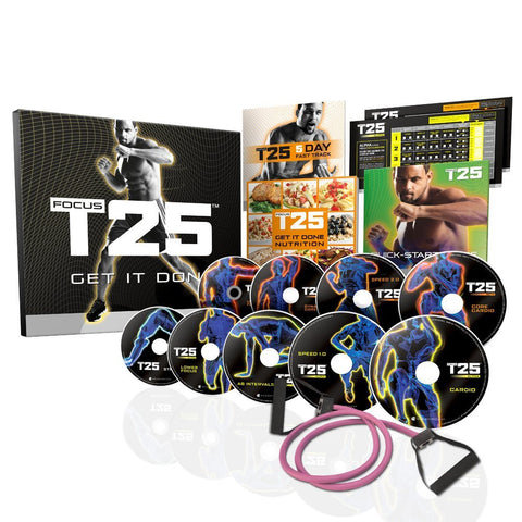 Shaun T's FOCUS T25 DVD Workout - Base Kit - Shark Tank Taiwan 