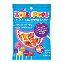 ZOLLIPOPS Clean Teeth Lollipops<br/>餐後潔牙棒棒糖 (75支入)