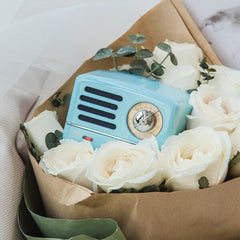 MUZEN OTR Metal 經典復刻藍牙音響收音機 - 希臘藍