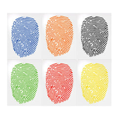 BARBUZZO Finger Mark Glass Markers<br/>多彩指紋辨識玻璃貼組