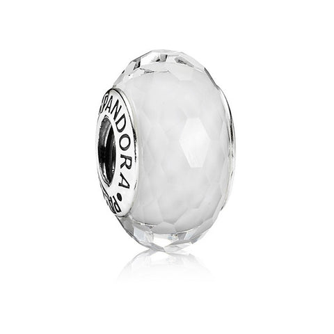 PANDORA White Looking Glass Charm