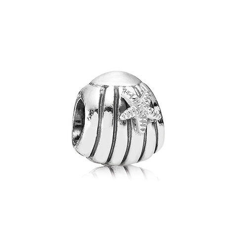 PANDORA Silver Sea Shell Charm