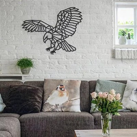 EWA<br/>實木壁飾 - 美利堅之鷹