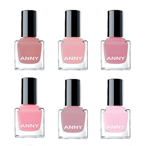 ANNY  Nail Polish<br/>時尚指甲油 - 粉紅火鶴系列 霧面蜜桃絨質感 (共6色可選)