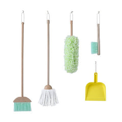 TEAMSON<BR/>兒童實木玩具小幫手掃地清潔組-6件組