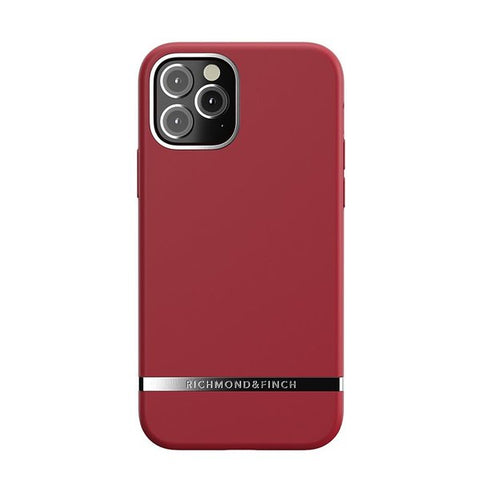 RICHMOND & FINCH<br/>RF瑞典手機殼 銀線框 - 素面深紅
