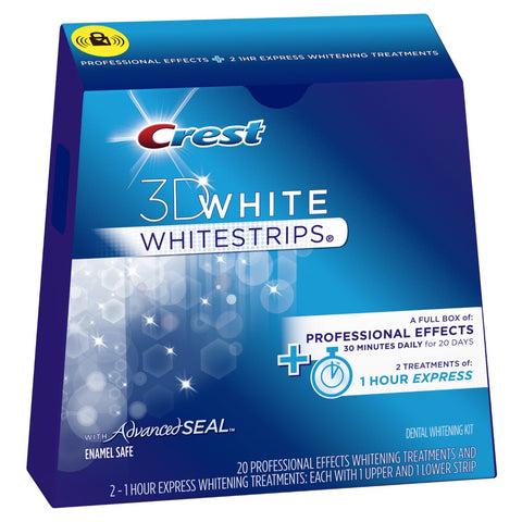 CREST 3D White Whitestrips<br/>專業美白牙齒貼片 (20片)