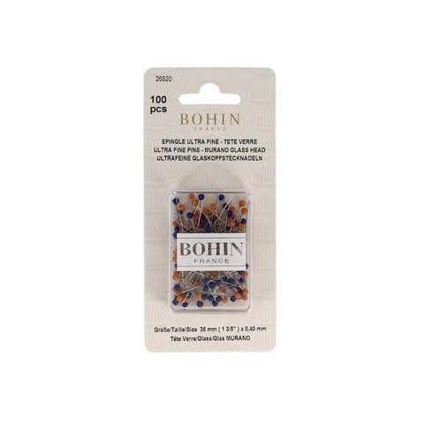 BOHIN<br/>0.4mm 極細玻璃混色珠針