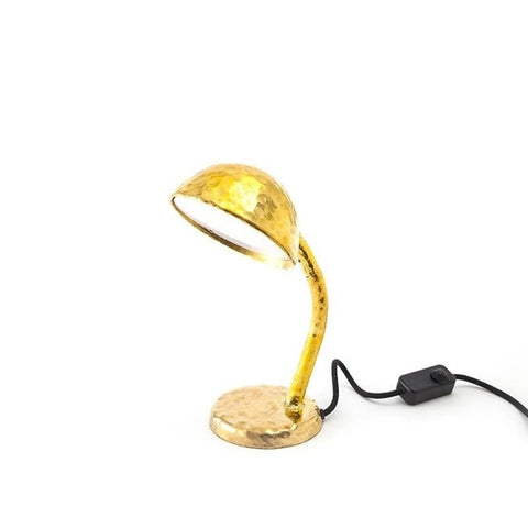 SELETTI<BR/>金色礦工桌燈