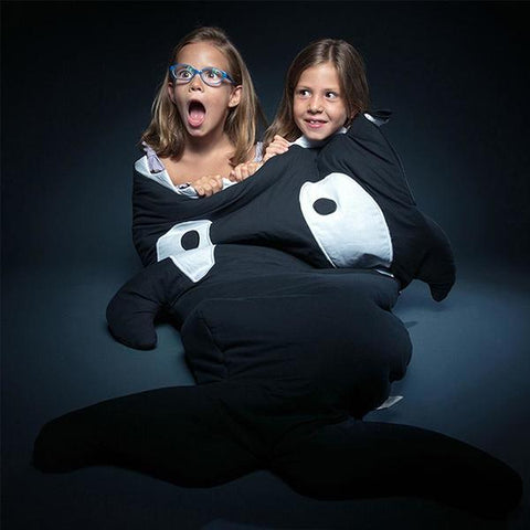 BABY BITES<br/>純棉兒童多功能睡袋 (標準版) - 小殺人鯨