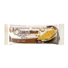 QUEST Protein Bars - S’Mores<BR/>高蛋白營養棒 - 棉花糖巧克力餅乾 (12入)