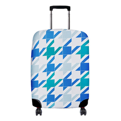SUITSUIT Suitcase Cover<br/>行李箱保護套 - 藍色格紋
