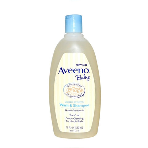 Aveeno Baby Wash & Shampoo 嬰兒兩用洗髮沐浴露 (二入)