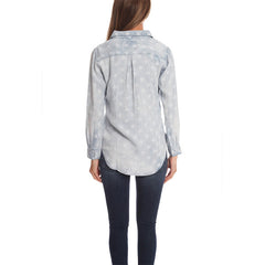 Carter Star Wash Buttondown<br/>淺色星星滿版襯衫 - Shark Tank Taiwan 