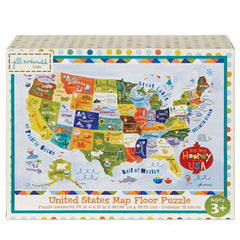 GIBBY & LIBBY Puzzle - United States Map<br/>三歲拼圖 - 美國地圖