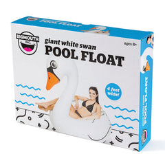 BIG MOUTH Giant White Swan Pool Float<br/>造型游泳圈 - 白天鵝款