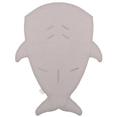 BABY BITES<br/>純棉手作嬰幼兒睡袋 卡其灰 - 粉底朵朵雲 (標準版) - Shark Tank Taiwan 