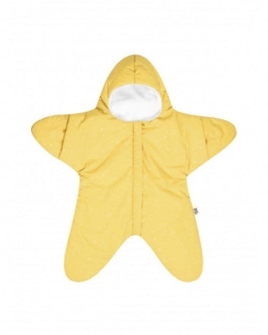 BABY BITES<br/>純棉手作海星嬰兒睡袋 (標準版) - 鵝蛋黃