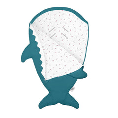 BABY BITES<br/>純棉手作嬰幼兒睡袋 土耳其藍 (標準版) - Shark Tank Taiwan 