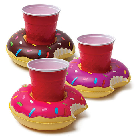 BIG MOUTH Troplcal Donut Beverage Boats<br/>造型飲料杯游泳圈 - 甜甜圈款