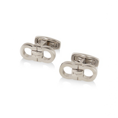 Ferragamo - Double Gancino Cufflink - Shark Tank Taiwan 