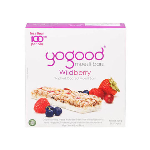YOGOOD<br/>優纖活力燕麥棒 - 優格/野莓 (2入/組)