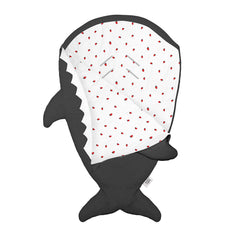 BABY BITES<br/>純棉手作嬰幼兒睡袋 酷岩灰 (標準版) - Shark Tank Taiwan 