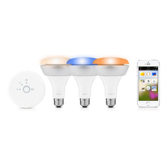 Philips Hue BR30 Connected Downlight Lamps - Starter Pack - Shark Tank Taiwan 歐美時尚生活網