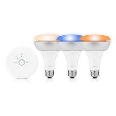 Philips Hue BR30 Connected Downlight Lamps - Starter Pack - Shark Tank Taiwan 歐美時尚生活網