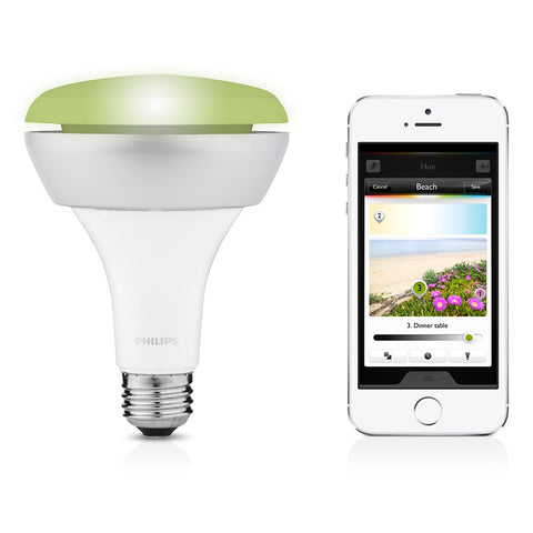 Philips Hue 7W BR30 Connected Downlight Lamp - Single Pack - Shark Tank Taiwan 歐美時尚生活網