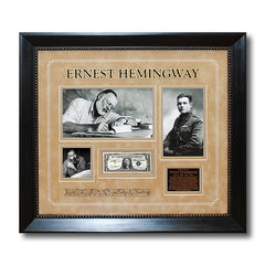 Ernest Hemingway Autographed Dollar<br/>海明威親筆簽名美金 - Shark Tank Taiwan 