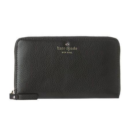 Kate Spade New York - Cobble Hill Leather Wallet - Black - Shark Tank Taiwan 