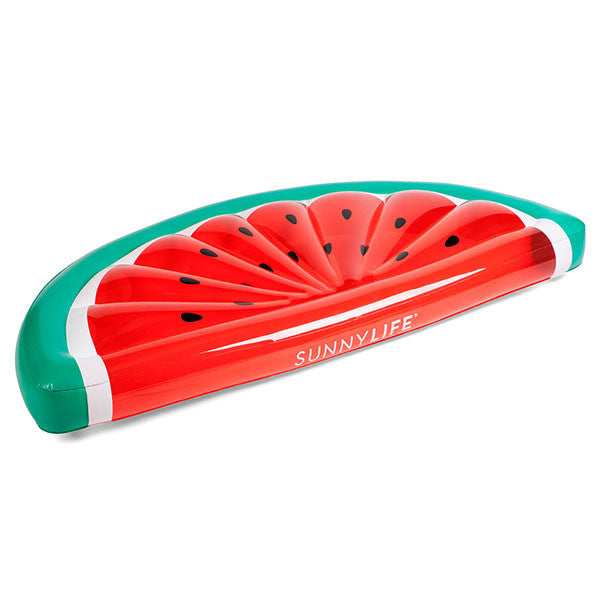 SUNNYLIFE Watermelon Luxe Lie On Float<br/>西瓜造型豪華浮板