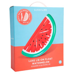 SUNNYLIFE Watermelon Luxe Lie On Float<br/>西瓜造型豪華浮板