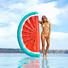 SUNNYLIFE Watermelon Luxe Lie On Float<br/>西瓜造型豪華浮板