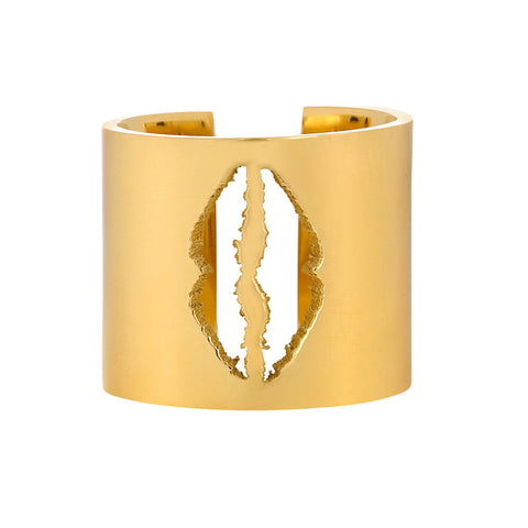 London Lip - Ring - Gold
