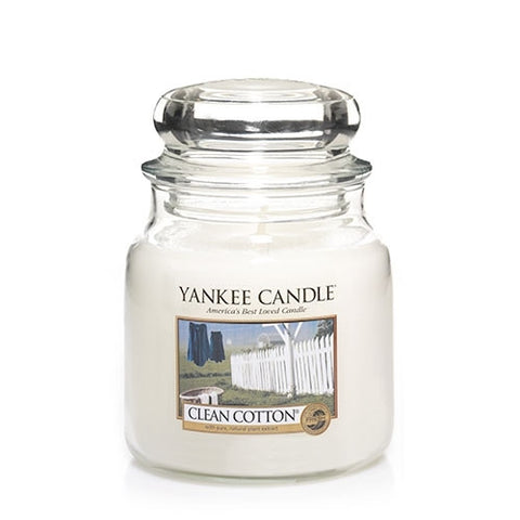 Medium 14.5 oz. Classic Jar - Clean Cotton